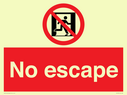 no-escape-sign-red-background-with-white-text-running-man-in-a-prohibition-circl~